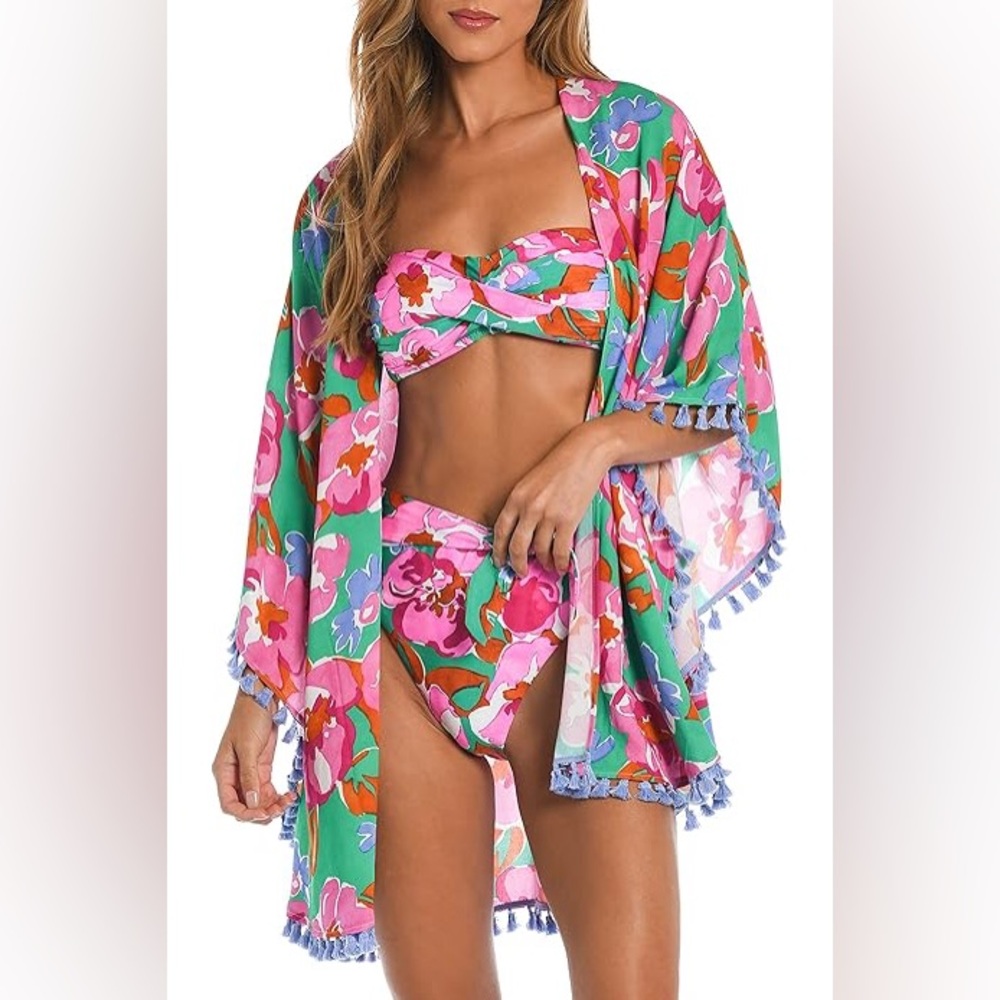 Sunshine 79 Summer Of Love Floral Kimono O/S NWT